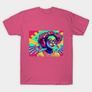 psychedelic girl T-Shirt